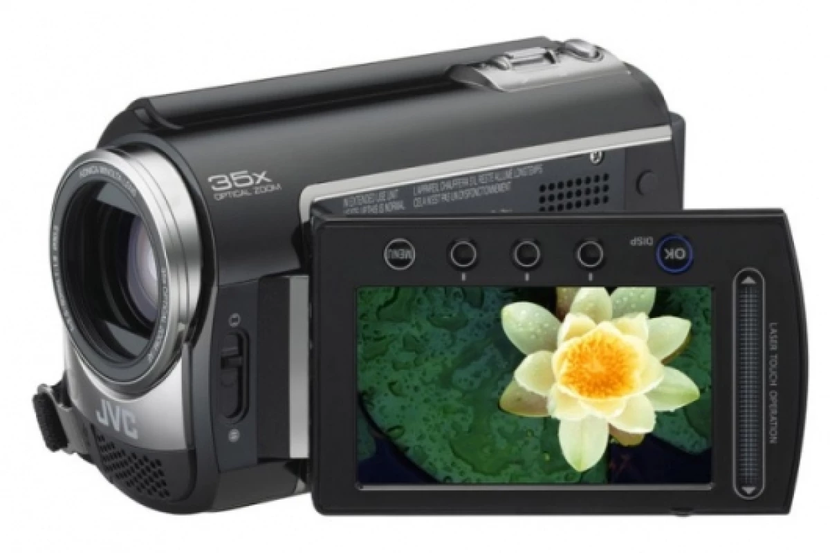 JVC unveils new Everio hard disk camcorder line for 2008